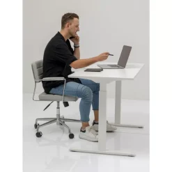 Schreibtisch Office Smart Weis Weis 120X70