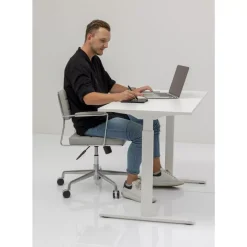 Schreibtisch Office Smart Weis Weis 120X70