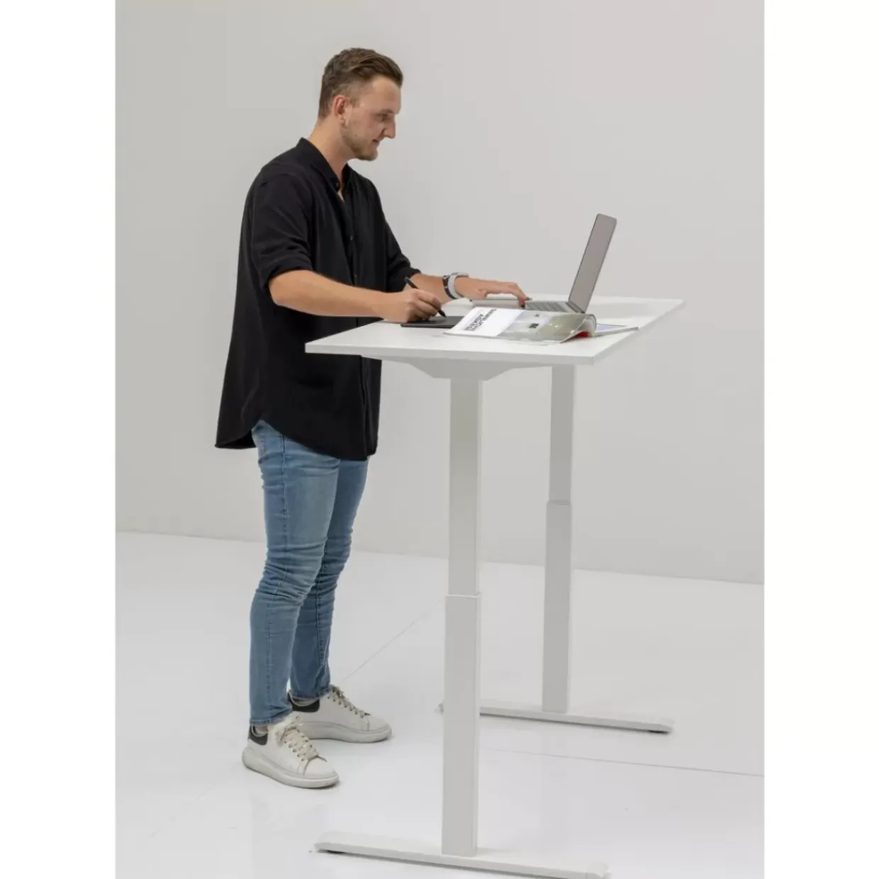 Schreibtisch Office Smart Weis Weis 120X70