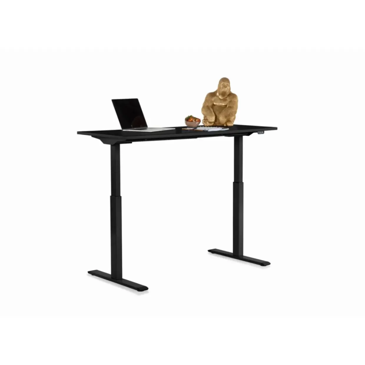 Schreibtisch Office Smart Schwarz Schwarz 140X60