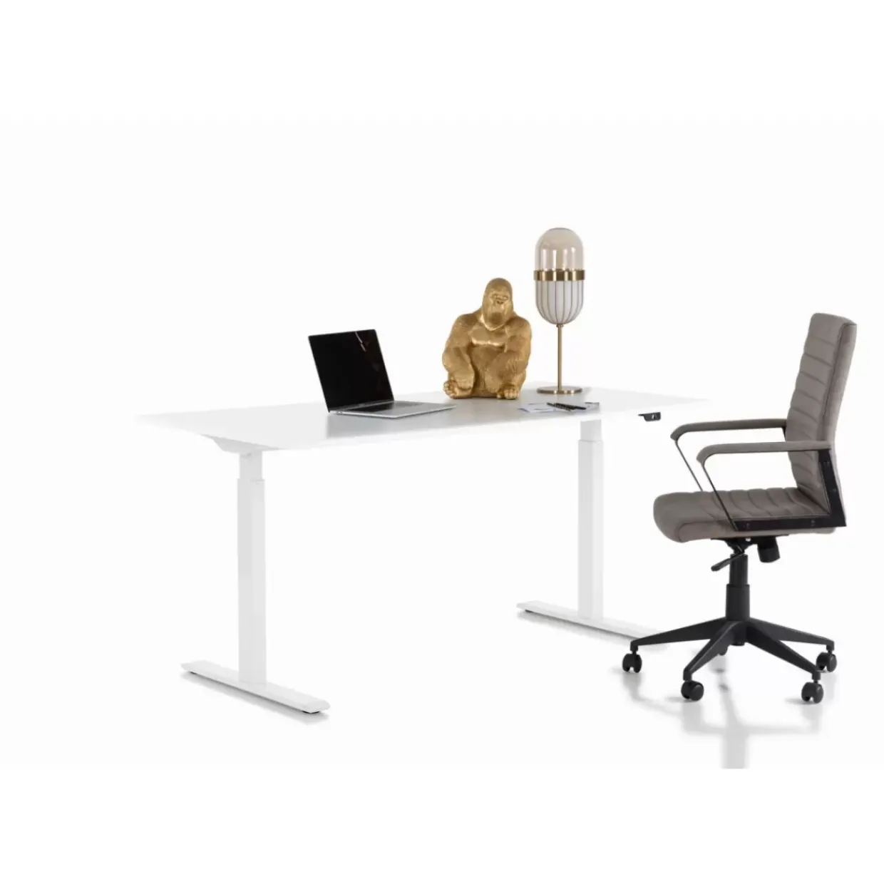 Schreibtisch Office Smart Weiss Weiss 160X80