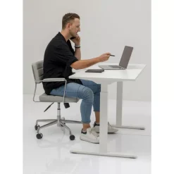 Schreibtisch Office Smart Weiss Weiss 160X80