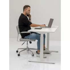 Schreibtisch Office Smart Weiss Weiss 160X80