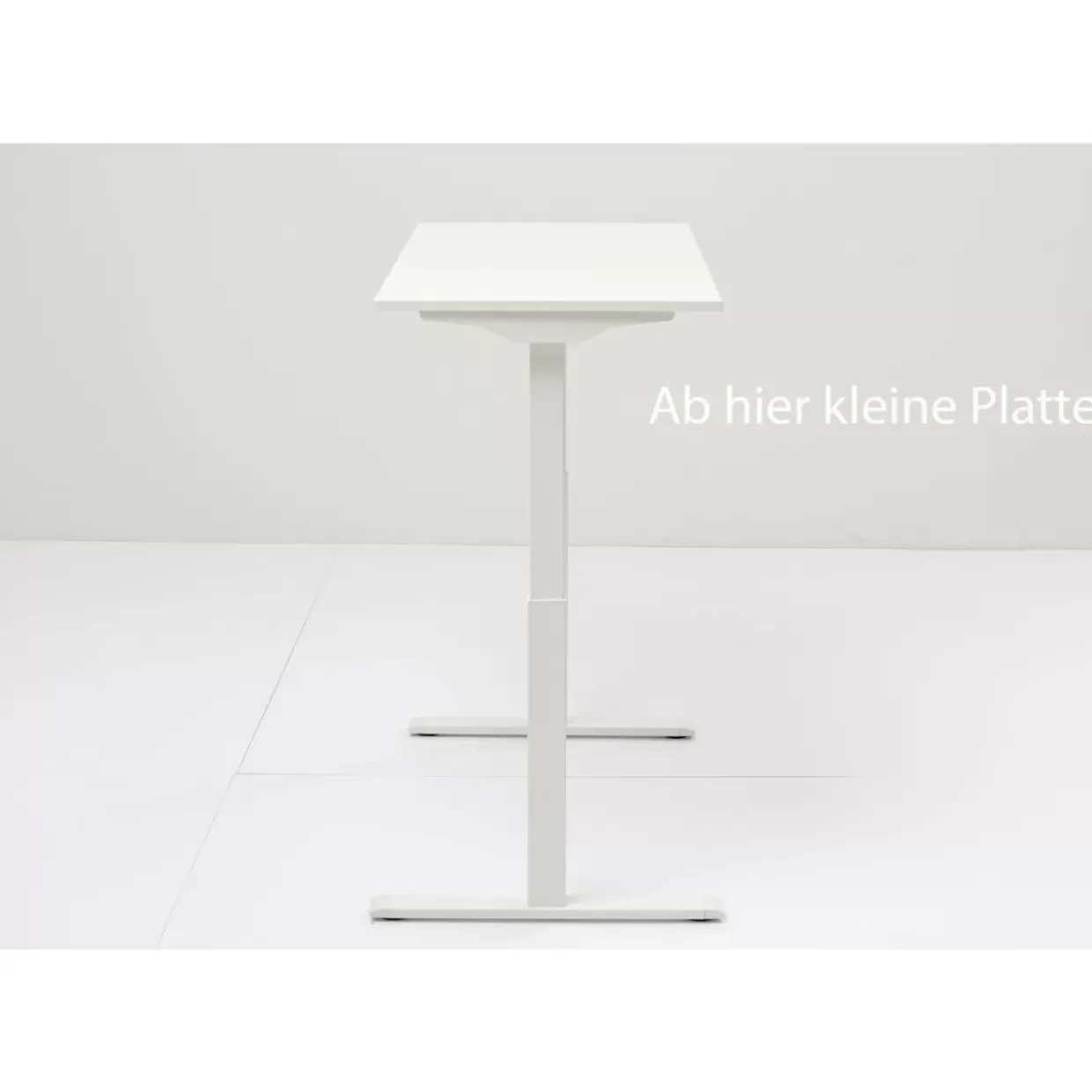 Schreibtisch Office Smart Weiss Weiss 140X60