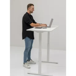 Schreibtisch Office Smart Weiss Weiss 140X60