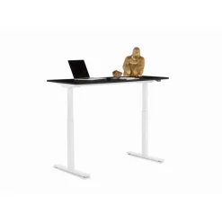 Schreibtisch Office Smart Weis Schwarz 140X60
