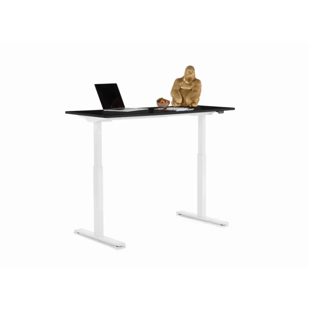 Schreibtisch Office Smart Weis Schwarz 140X60