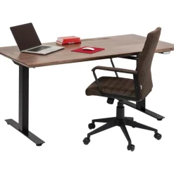 Schreibtisch Office Symphony Dunkel Schwarz 160X80