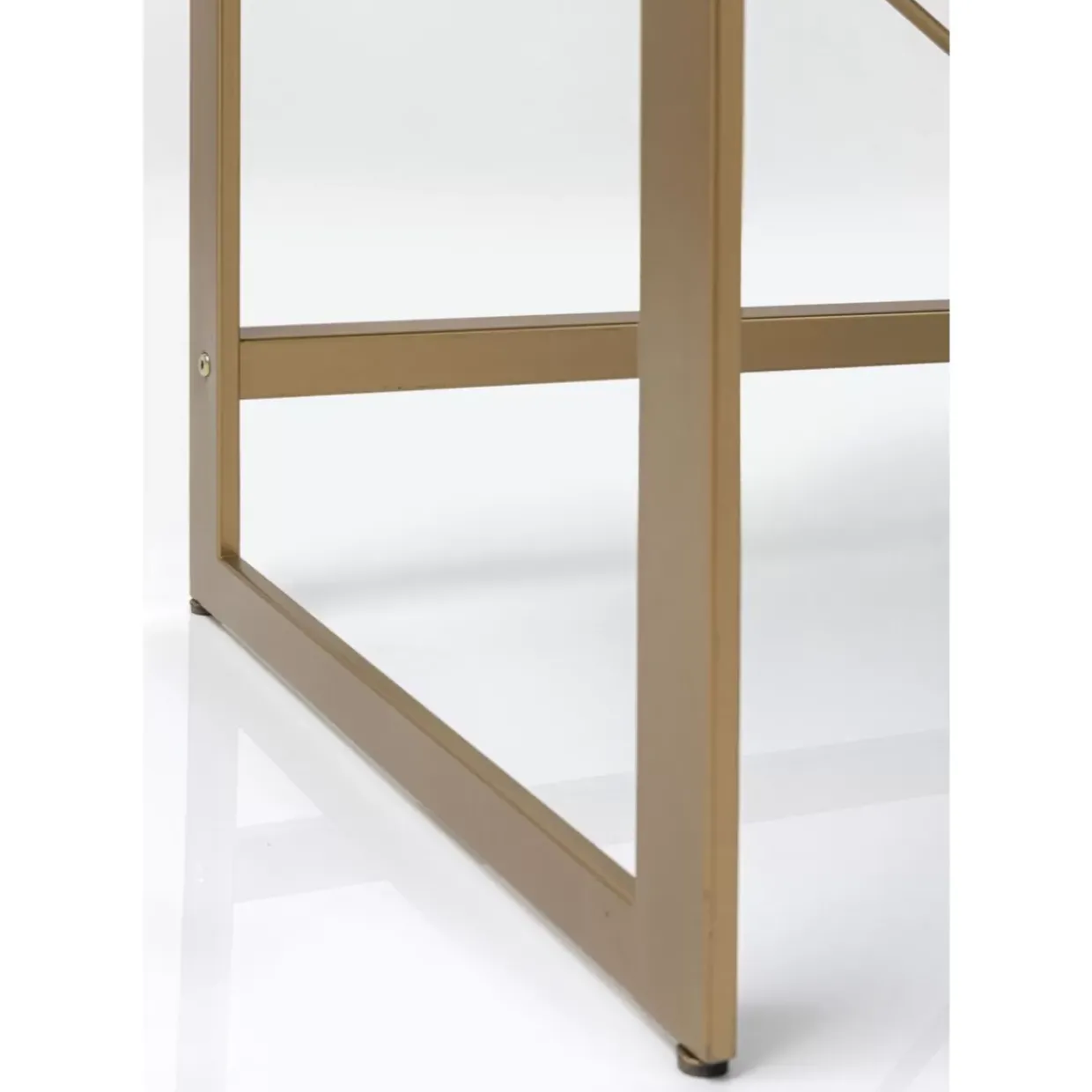 Schreibtisch Soran Gold 120X50Cm
