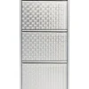 Schuhkipper Caruso 3-Er Silber/Geflext (Mo)