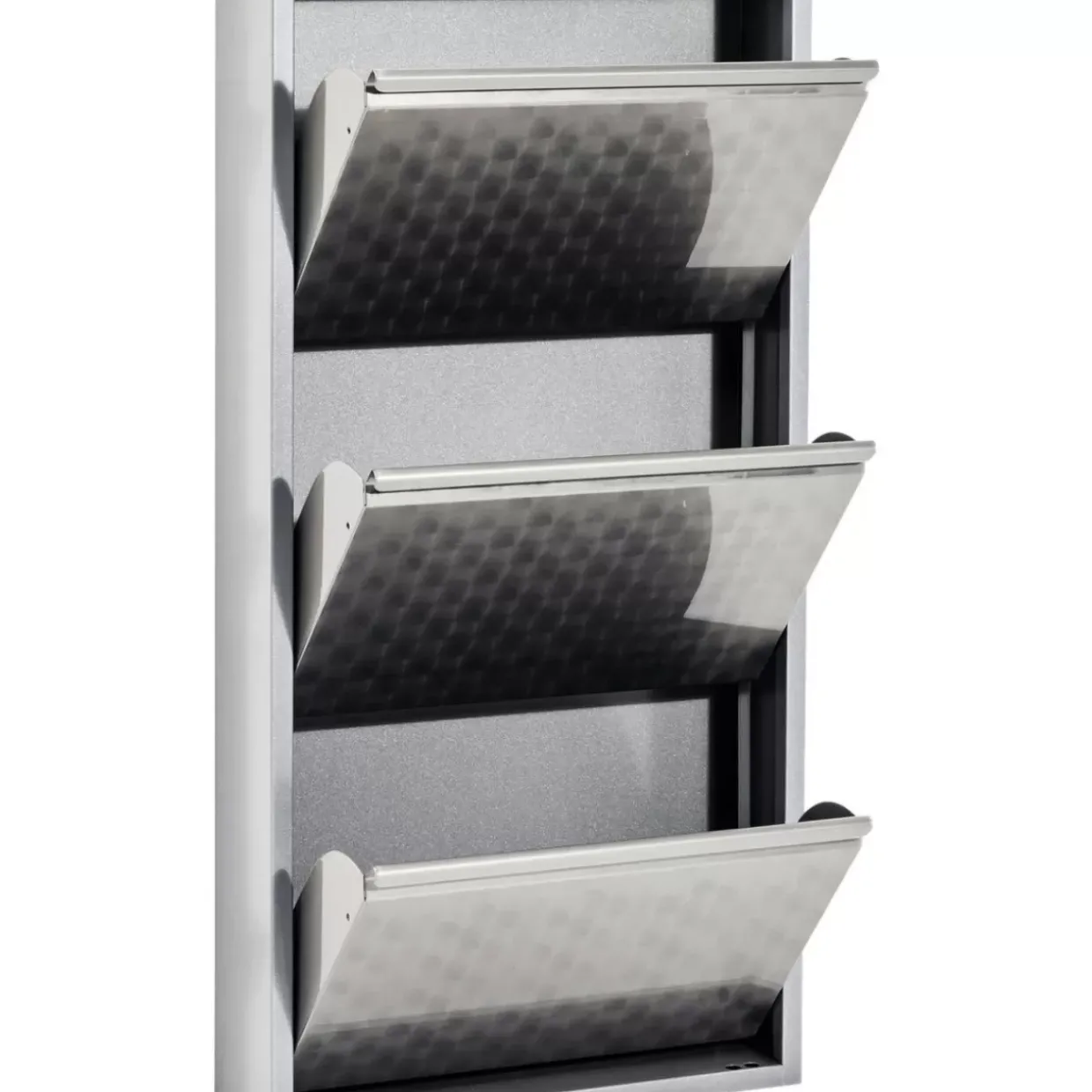 Schuhkipper Caruso 3-Er Silber/Geflext (Mo)