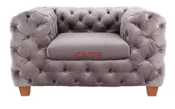 Sessel Desire Silbergrau