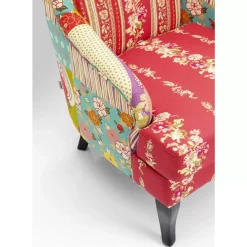 Sessel Patchwork Red