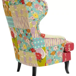Sessel Patchwork Red