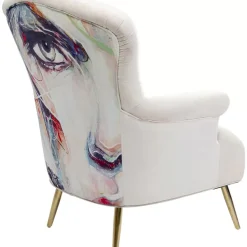 Sessel Portrait Creme