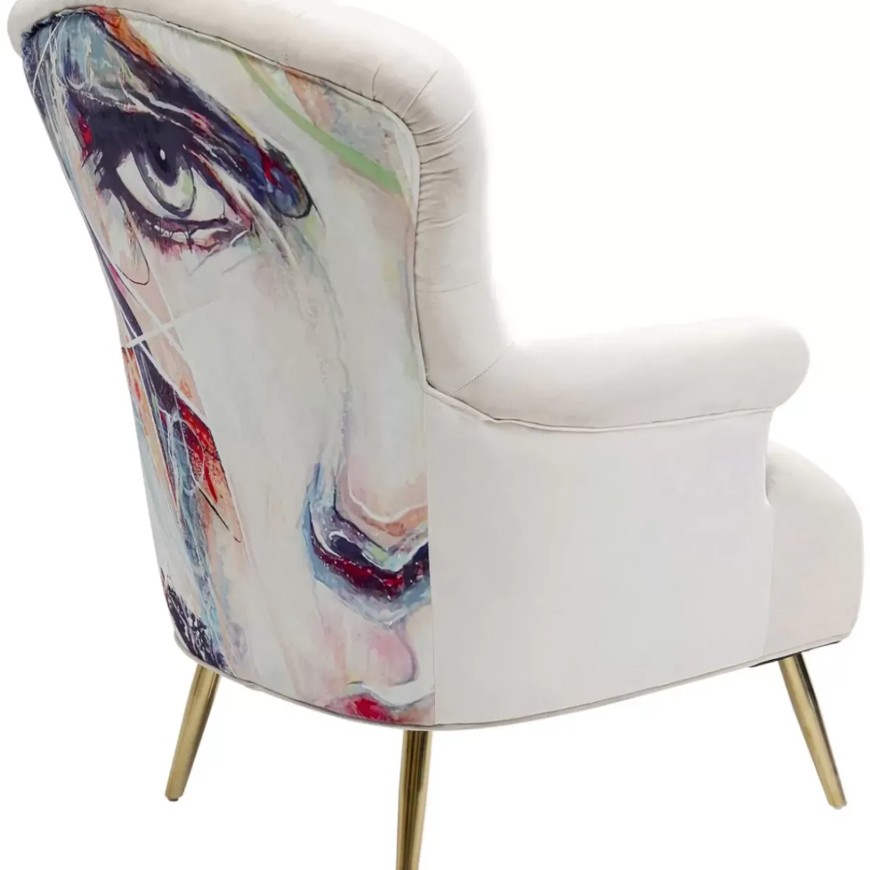 Sessel Portrait Creme