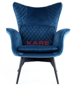 Sessel Tudor Velvet Petrol