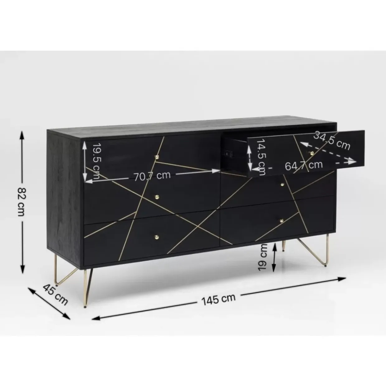 Sideboard Gold Vein