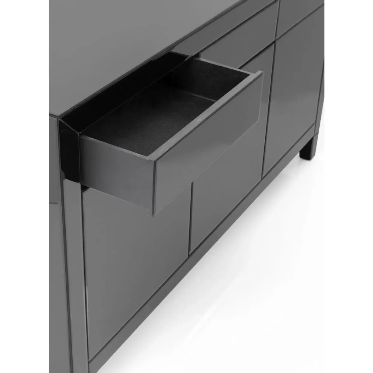 Sideboard Luxury Push Grau