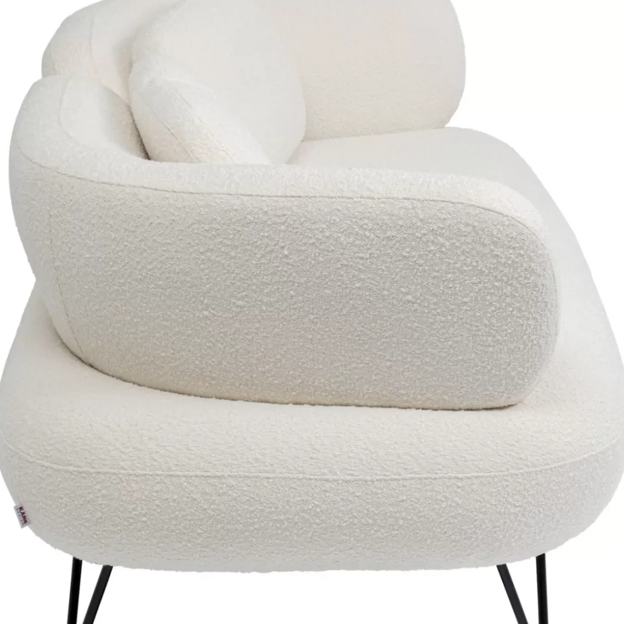 Sofa Peppo 2-Sitzer Weis 182Cm