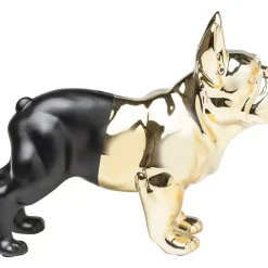 Spardose Bulldog Gold-Schwarz