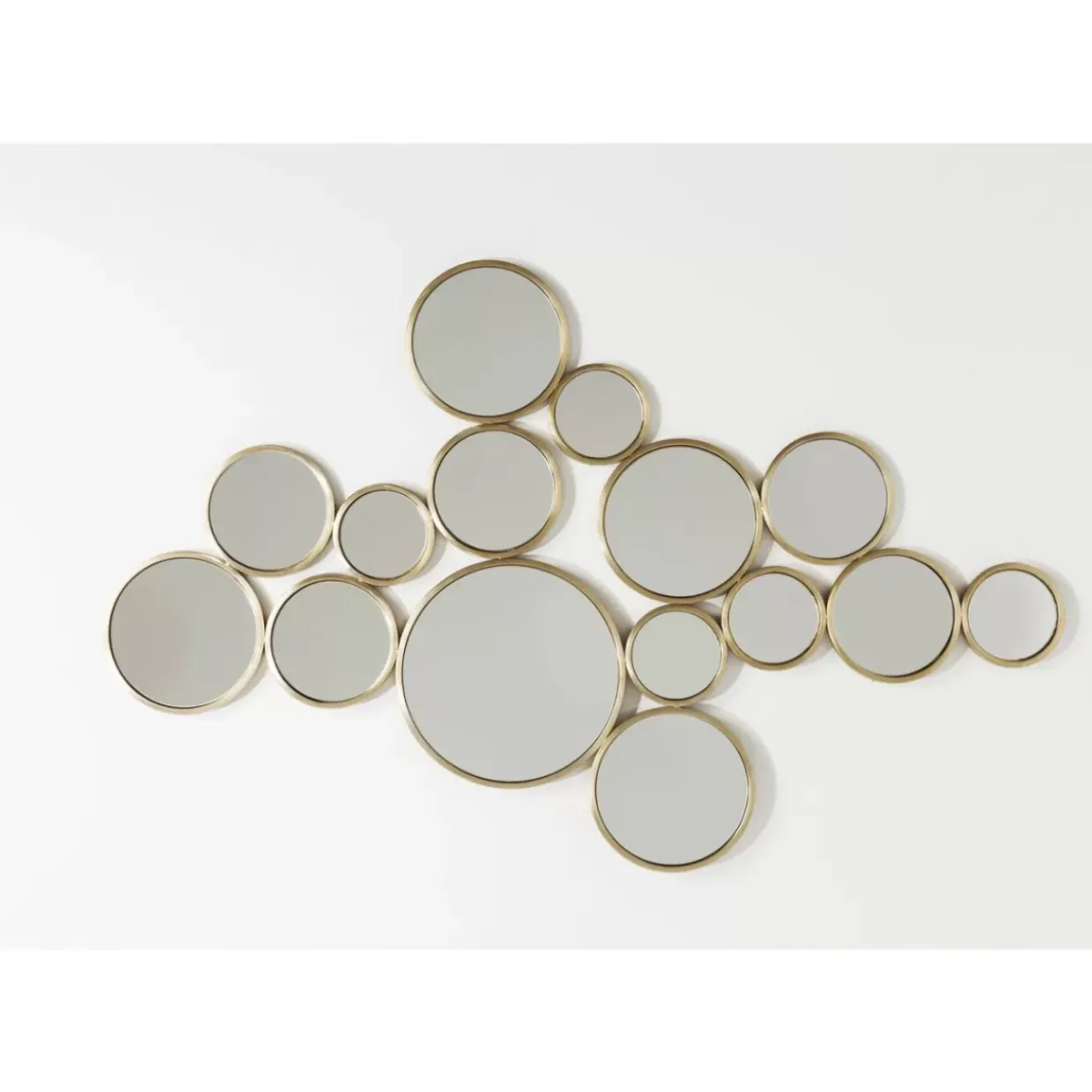 Spiegel Bubbles Messing 183X93Cm