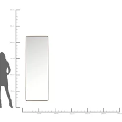 Spiegel Curve Cobre 70X200Cm
