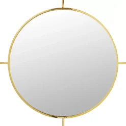 Spiegel Stanford Frame Gold O90Cm