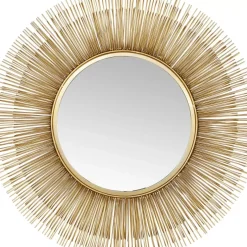 Spiegel Sunburst Tre Gold O87Cm