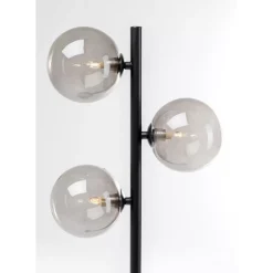 Stehleuchte Three Balls Matt Schwarz 160Cm