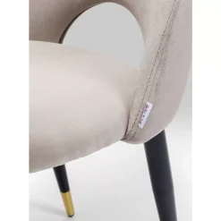 Stuhl Iris Velvet Beige