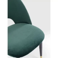 Stuhl Iris Velvet Grun