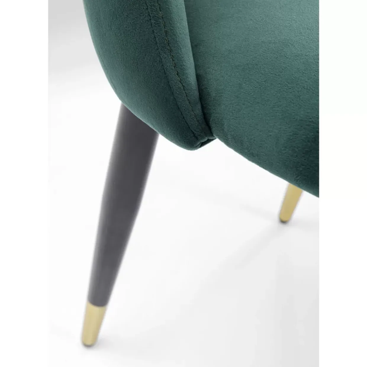 Stuhl Iris Velvet Grun