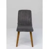Stuhl Lara Cord Grau