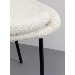 Stuhl West Side Boucle Creme