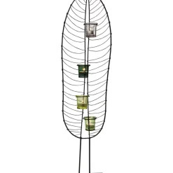 Teelichthalter Leaf Wire 86Cm