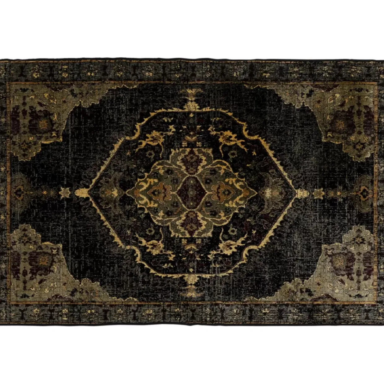 Teppich Ornamento Anthrazit 170X240Cm