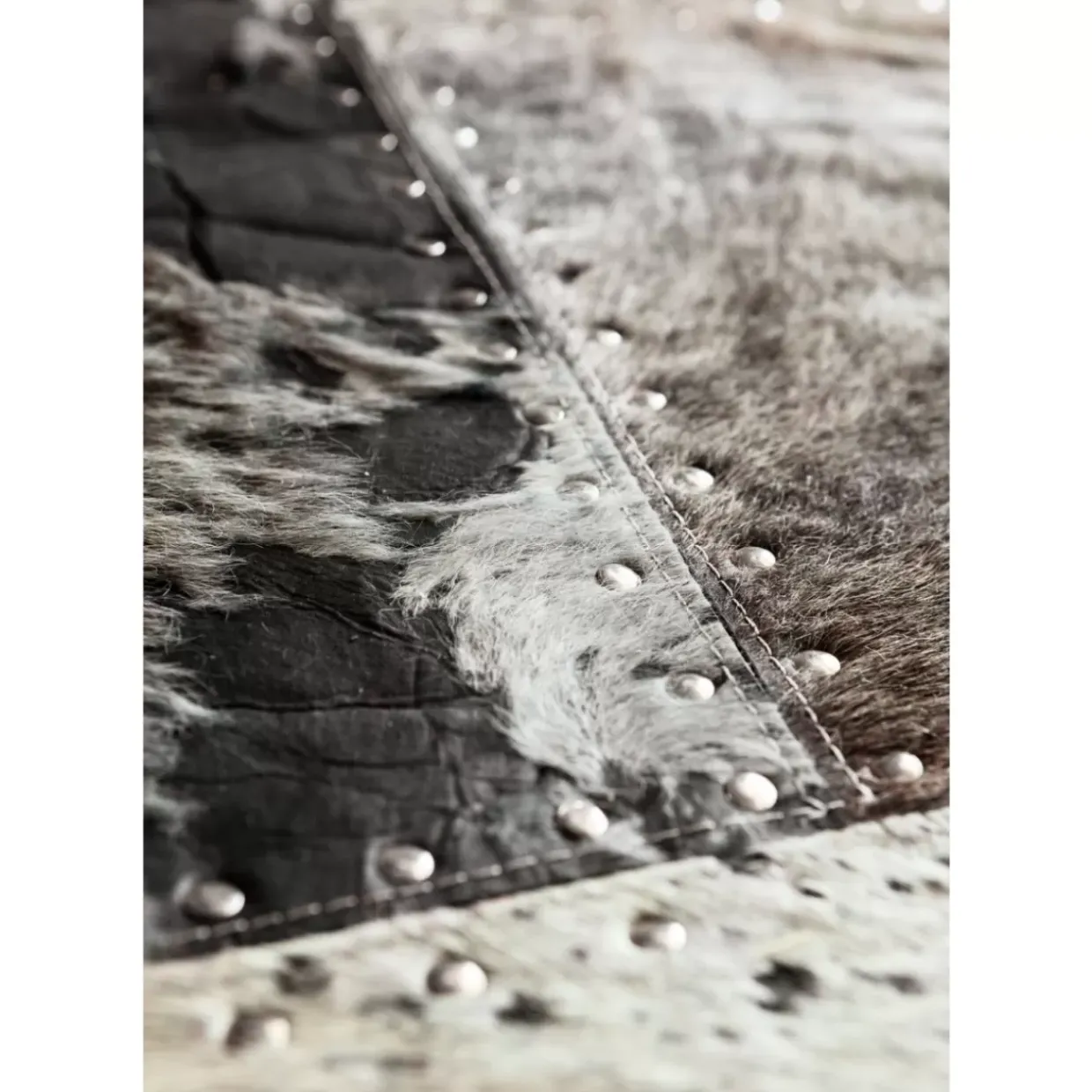 Teppich Squares Grau 170X240Cm