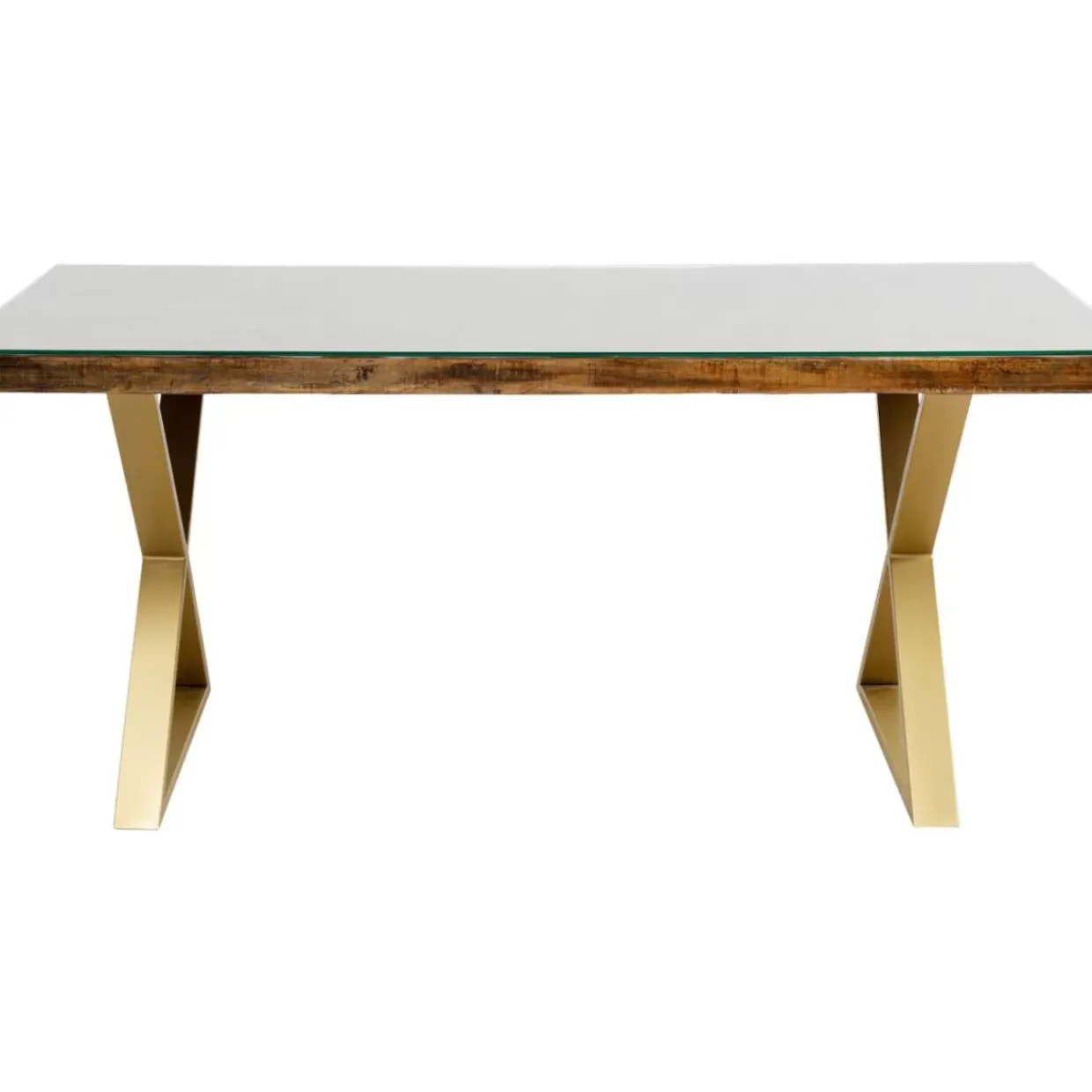 Tisch Conley Cross Brass 180X90Cm