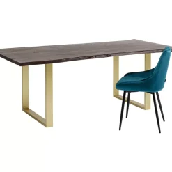 Tisch Harmony Dunkel Messing 180X90