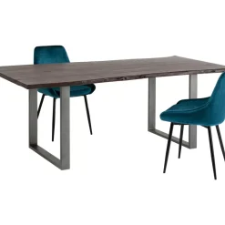 Tisch Harmony Dunkel Rohstahl 180X90
