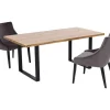 Tisch Jackie Eiche Schwarz 180X90