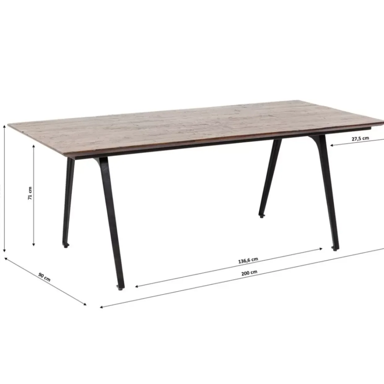 Tisch Paradise 200X90Cm