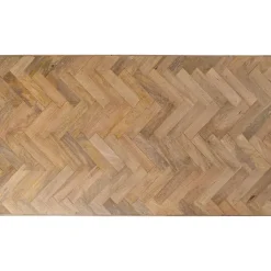 Tisch Parquet Silber 180X90