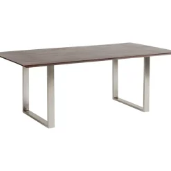 Tisch Symphony Dunkel Chrom 200X100