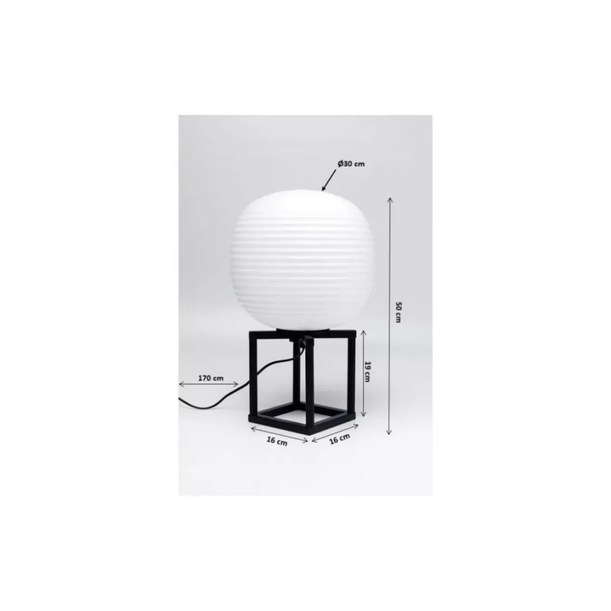 Tischleuchte Frame Ball