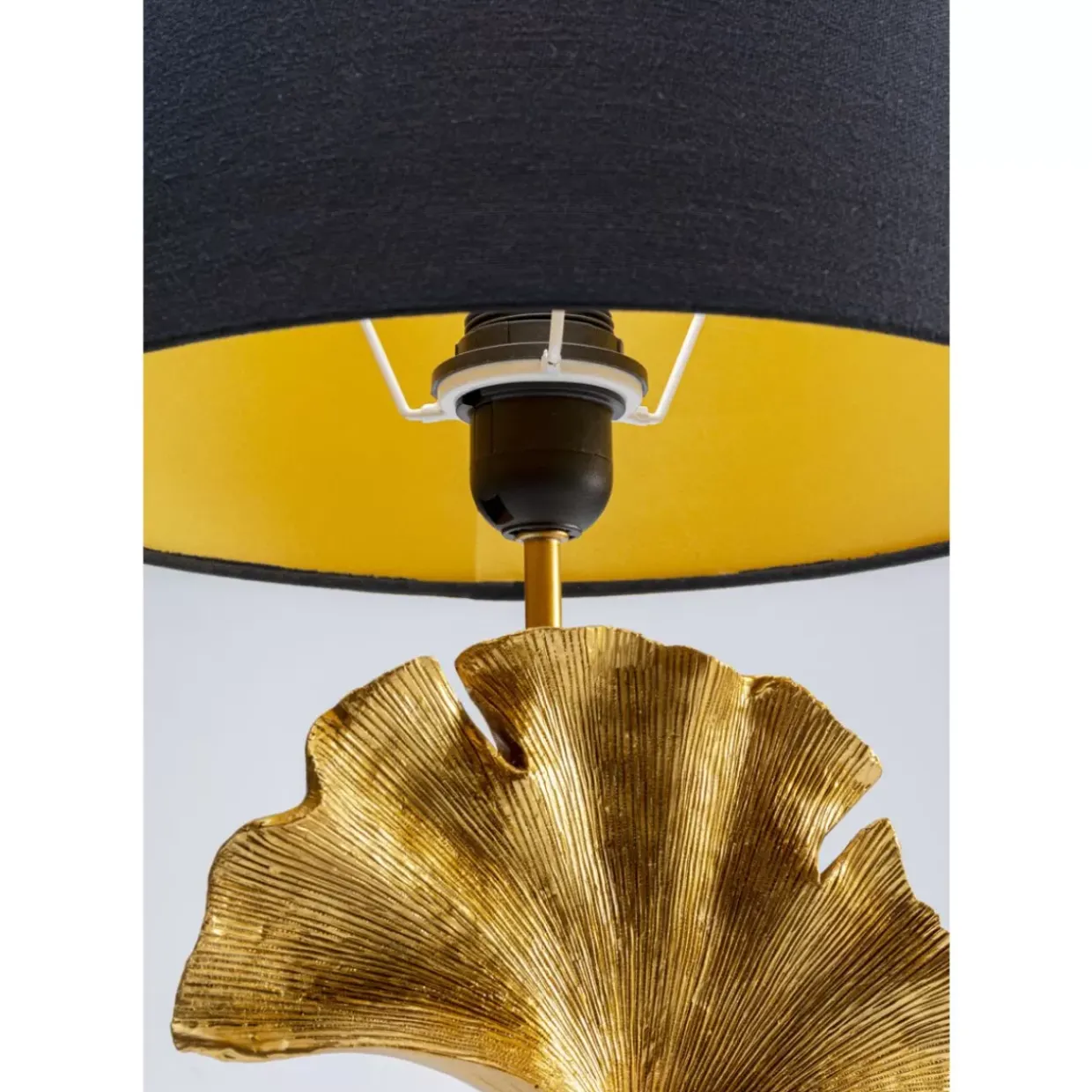 Tischleuchte Leaf Gold