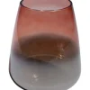 Vase Glow Rot 23Cm