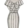 Vase Ladies Dress 31Cm