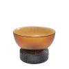 Vase Marvelous Duo Amber Grau 22Cm
